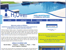 Tablet Screenshot of h2owen.com